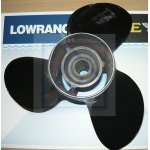 Śruba nierdzewna 3 płatowa oryginalna Johnson Evinrude 90-300KM 3 x 15" x 17" - Używana 