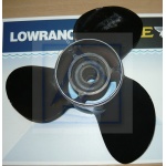 Śruba nierdzewna 3 płatowa oryginalna Johnson Evinrude 90-300KM 3 x 15" x 17" - Używana 