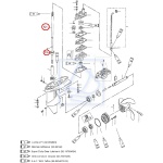 Wałek napędowy pion długi 76cm Mercury 2KM 2.5KM 3.3KM
