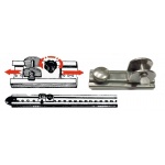 Wózek stal nierdzewna do szyny plandek 46.671.02