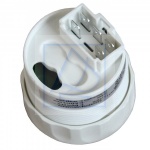 Wskaźnik - Licznik motogodzin LCD 2"  KUS czarny z ramką SS  