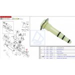  Zawór ręcznego podnoszenia pompy trymu Mercury 18-6751C stalowy