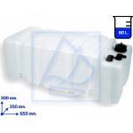 Zbiornik na wodę Ceredi 60L 65x35 30cm