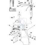 Zbiornik oleju Evinrude eTec E40 E50 E60 2006~2010 roku 5007250