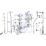 Kpl pompy wody Honda BF15D BF20D BF10D XL  06192-ZW9-A32