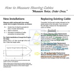 Przekładnia listwowa Seastar Rack odsadka cięgno 17FT SS14117